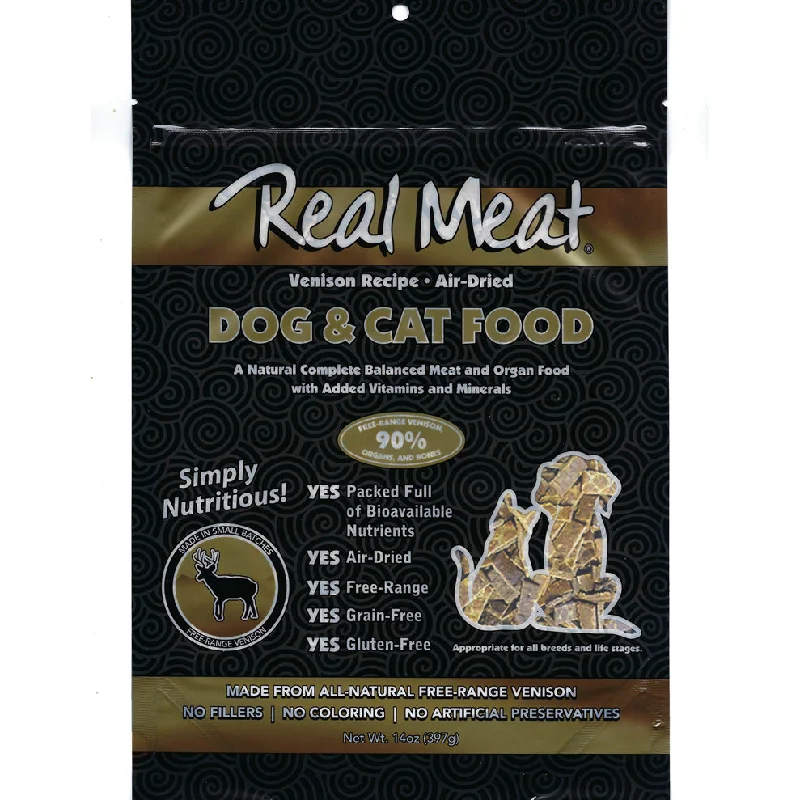 The Real Meat Company Air-Dried Cat Food, Venison