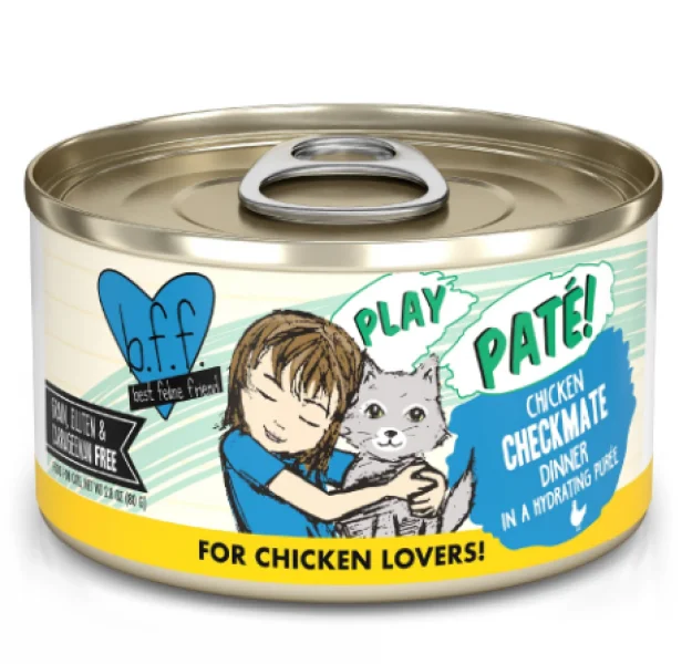 Weruva Cat BFF Play Can GF Chicken Check Mate 5.5 oz