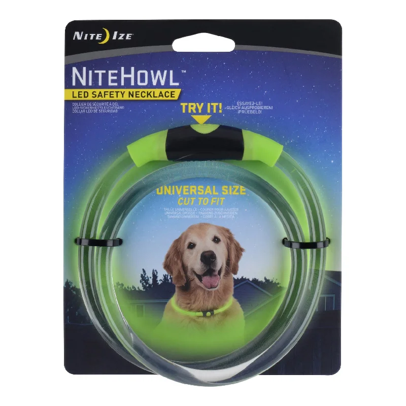 NiteHowl LED Safety Necklace Green