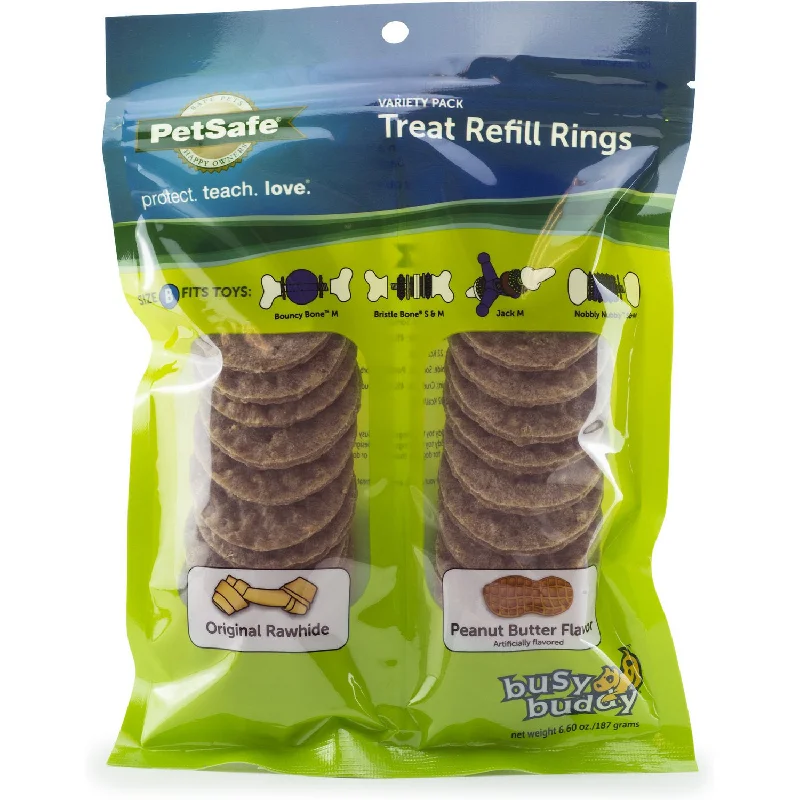 Premier Busy Buddy Rawhide Ring Value Pack