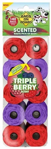 BOB Refill Bags - Triple Berry Rolls 140 Bags