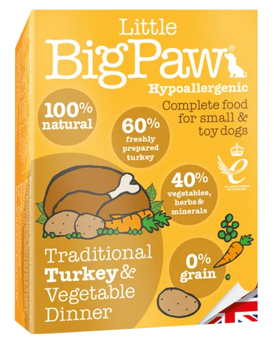 Little Big Paw - Dog Turkey & Veg Dinner