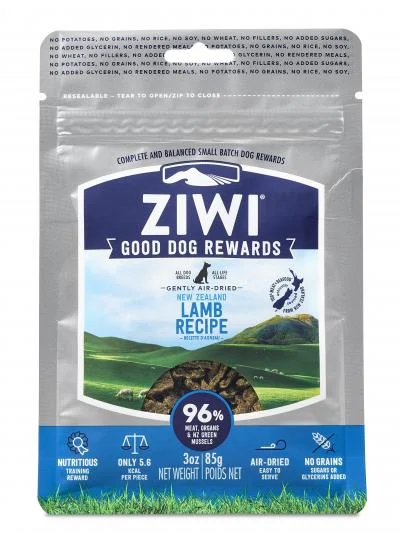 Ziwi Peak Good Dog Rewards Pouches Lamb