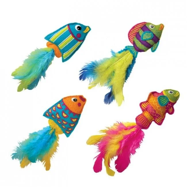 Kong Cat Toy Tropics Fish