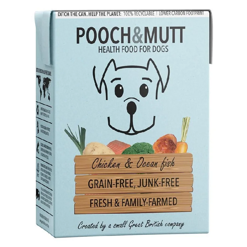 Pooch & Mutt Chicken & Ocean Fish Dog Wet Food