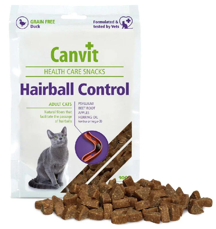 CANVIT Hairball Control  poslastica s pačetinom, bez žitarica, 100g