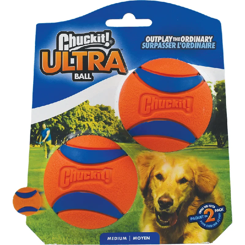 Chuckit! Ultra Ball Dog Toy Medium 2 Pack