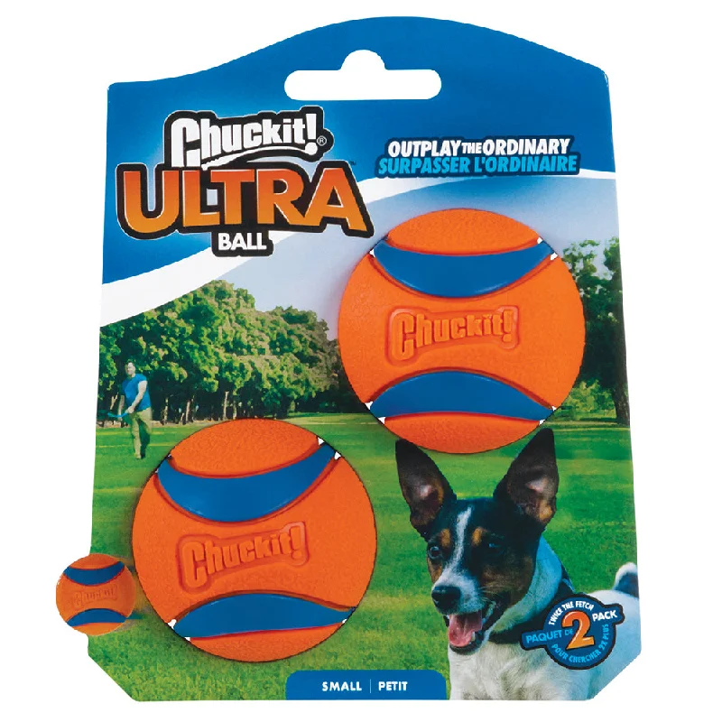 Chuckit! Ultra Ball Dog Toy Small 2 Pack