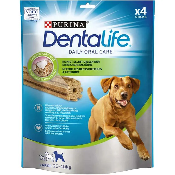 DENTALIFE Large, poslastica za pse, 142g