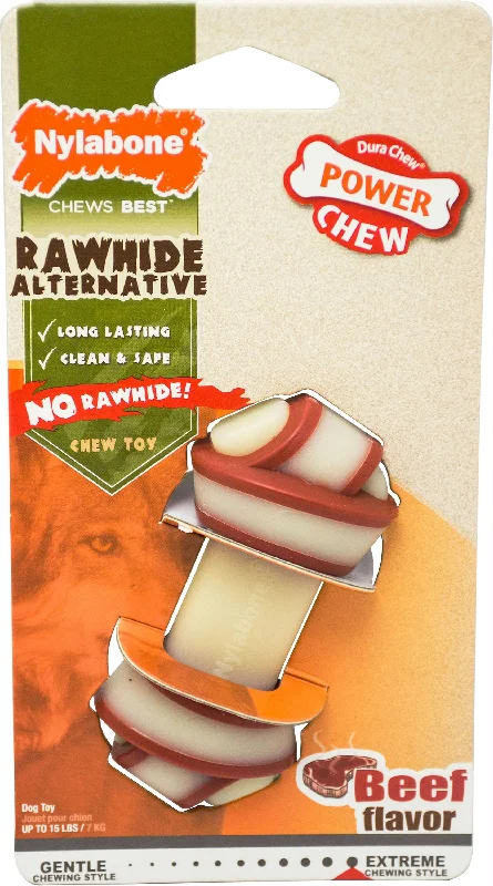 Dura Chew Rawhide Alternative Knot Bone