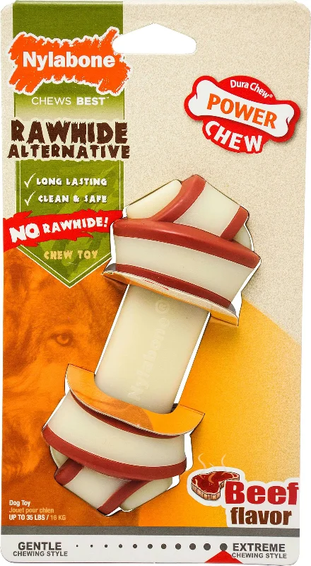 Dura Chew Rawhide Alternative Knot Bone