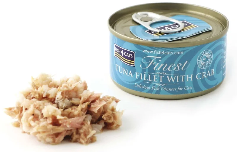 FISH4CATS Konzerva tuna s račićima 70g