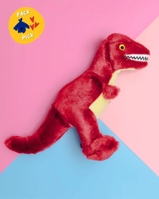 T-Rex Plush Dog Toy