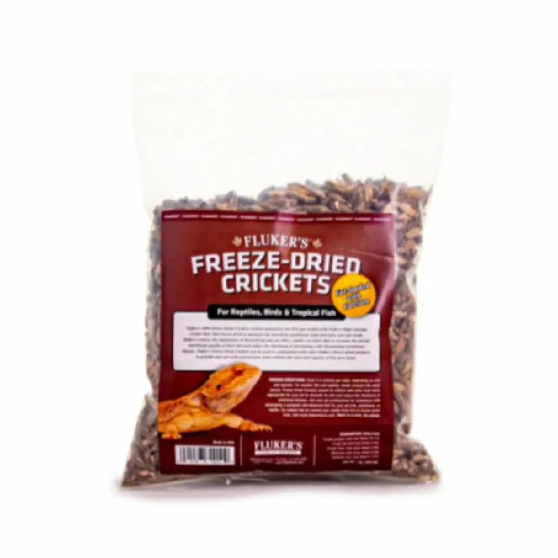 Fluker's Freeze-Dried Crickets Reptile Food1 lb