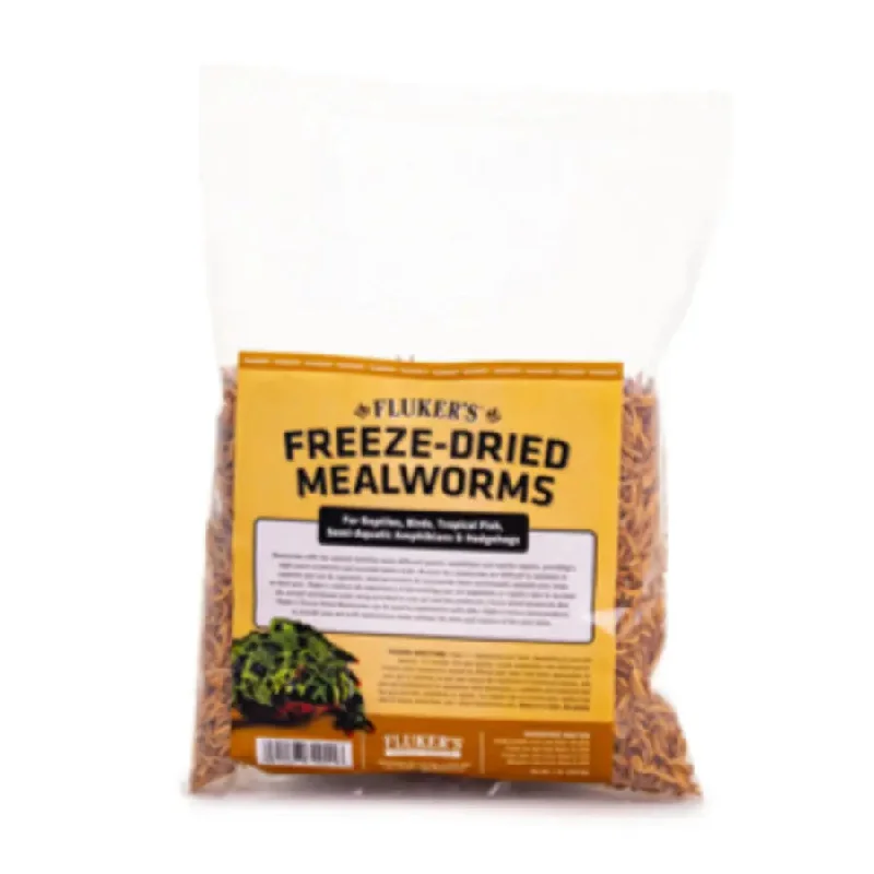 Fluker's Freeze-Dried Mealworms 1 lb