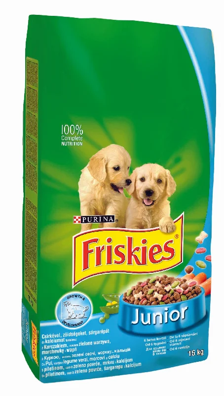 FRISKIES JUNIOR, s piletinom