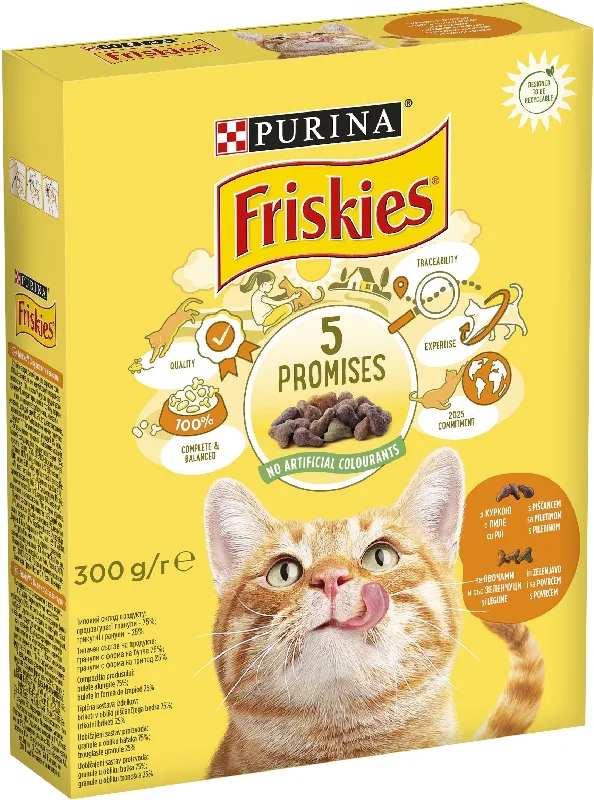 FRISKIES ukusna kombinacija s piletinom i povrćem