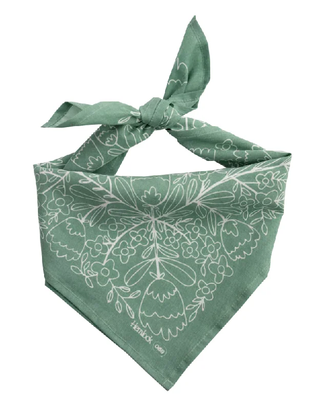Ivy Bandana for Human & Dog (22"x22")