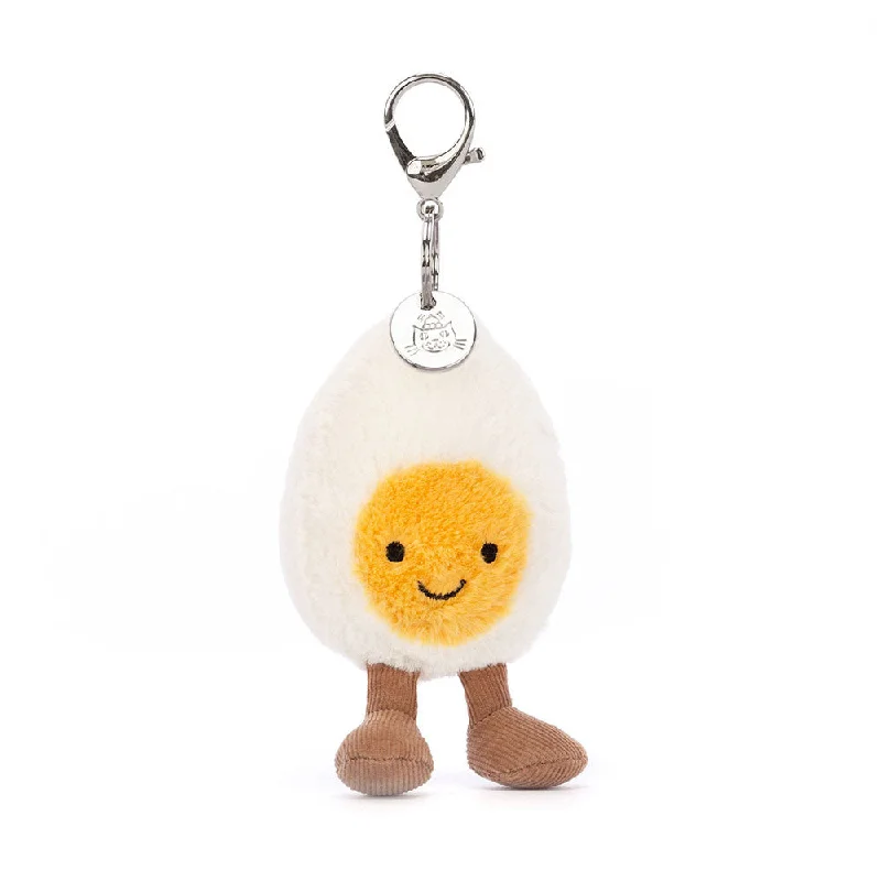 Jellycat Amuseable Happy Boiled Egg Bag Charm (A4BEBC)