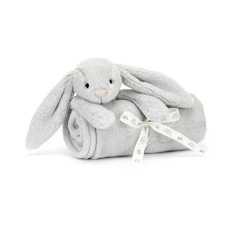 Jellycat Bashful Silver Bunny Blankie (BLNK4BS)