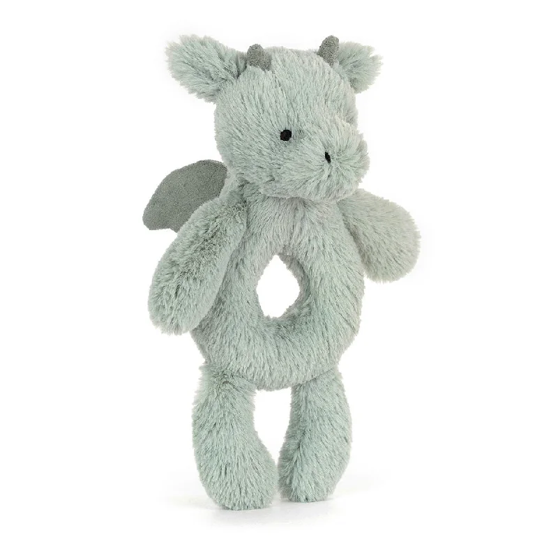 Jellycat Bashful Dragon Ring Rattle (BRR4DR)