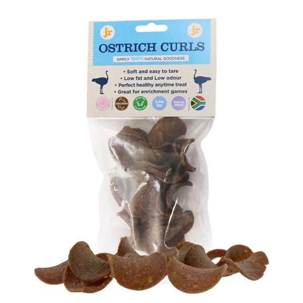 Jr Pet Products - Ostrich Curl - 80g