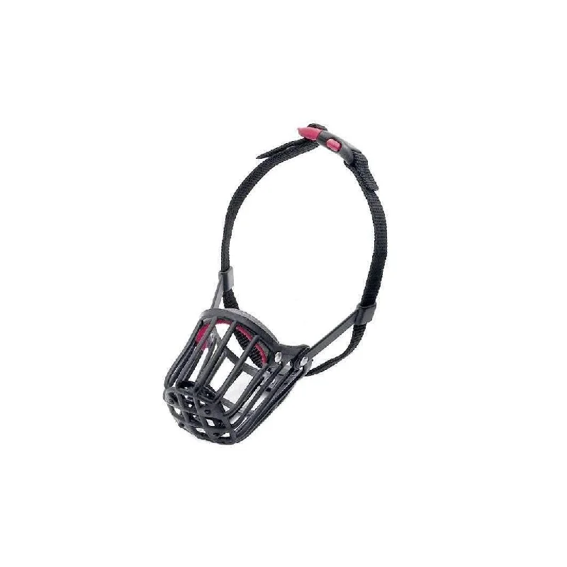 Karlie Muzzle With Click Fastener - 21*25-38cm (Black)