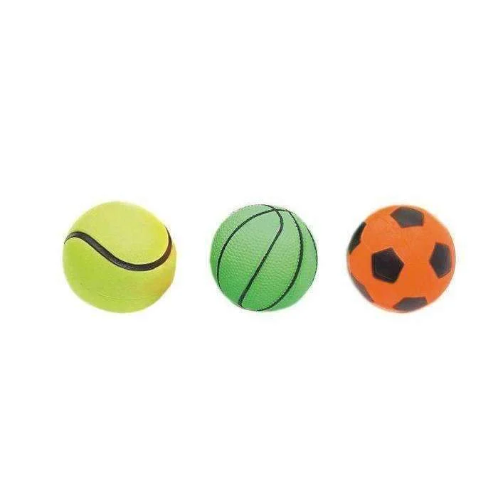 Karlie Neon Dog Balls, 6 cm /socce/basket ball/tennis