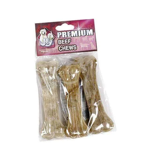 Karlie Pressed Bone Rawhide Packed - 55-60g