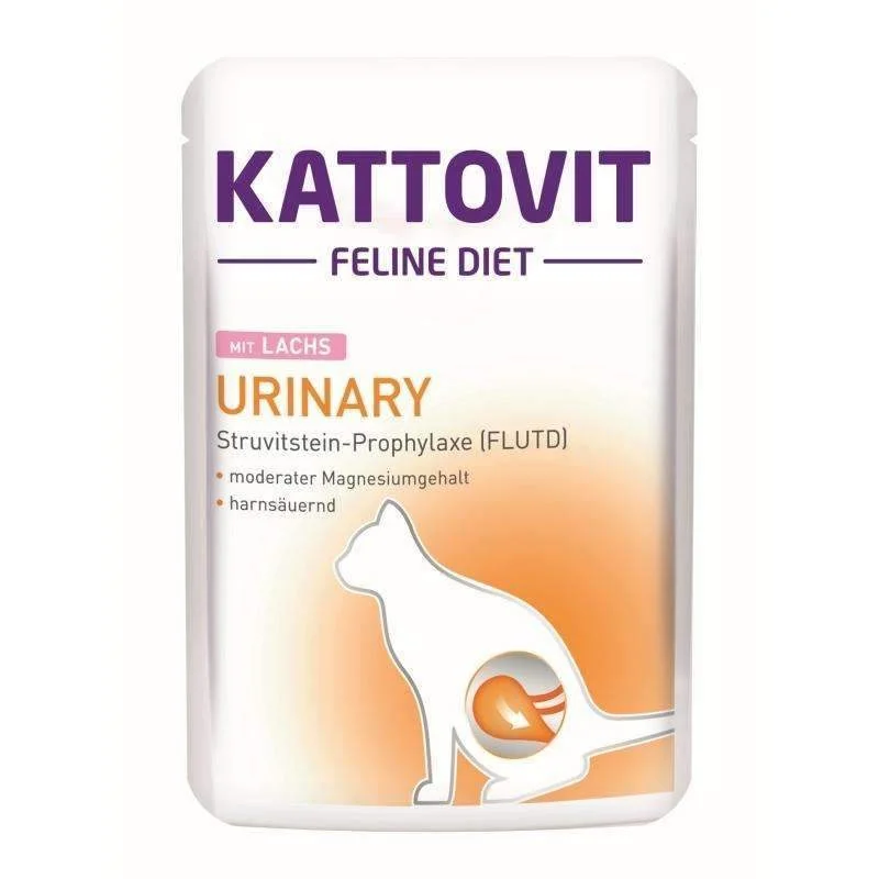 Kattovit Urinary Pouch - Salmon -  85g