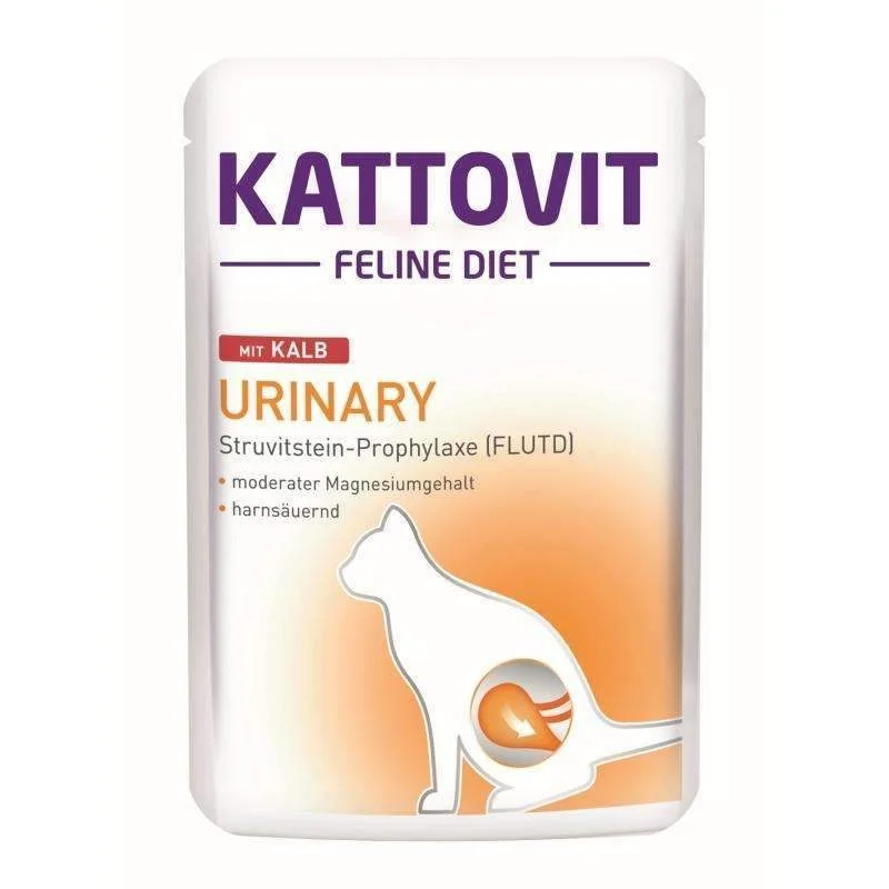 Kattovit Urinary Pouch - Veal -  85g