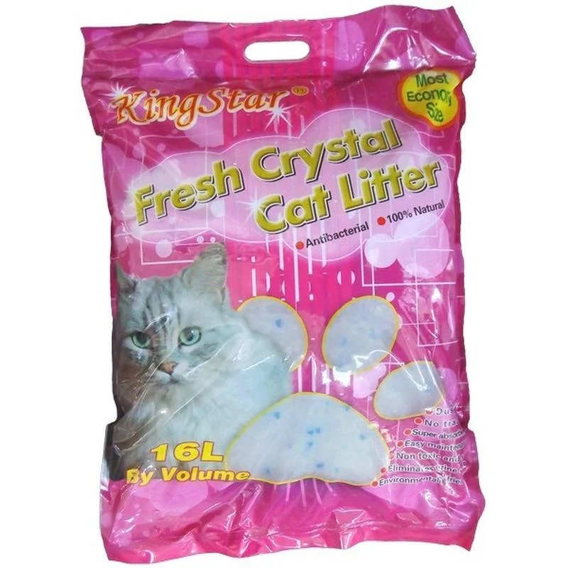 KingStar Fresh Crystal Cat Litter - 16l