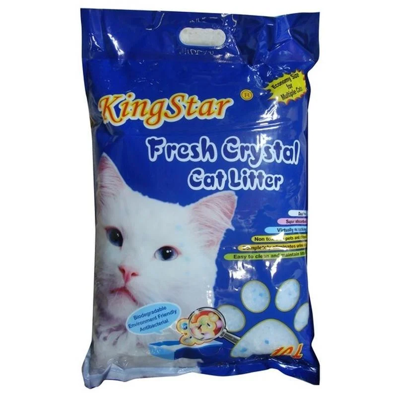 KingStar Fresh Crystal Cat Litter With Lavender - 10l