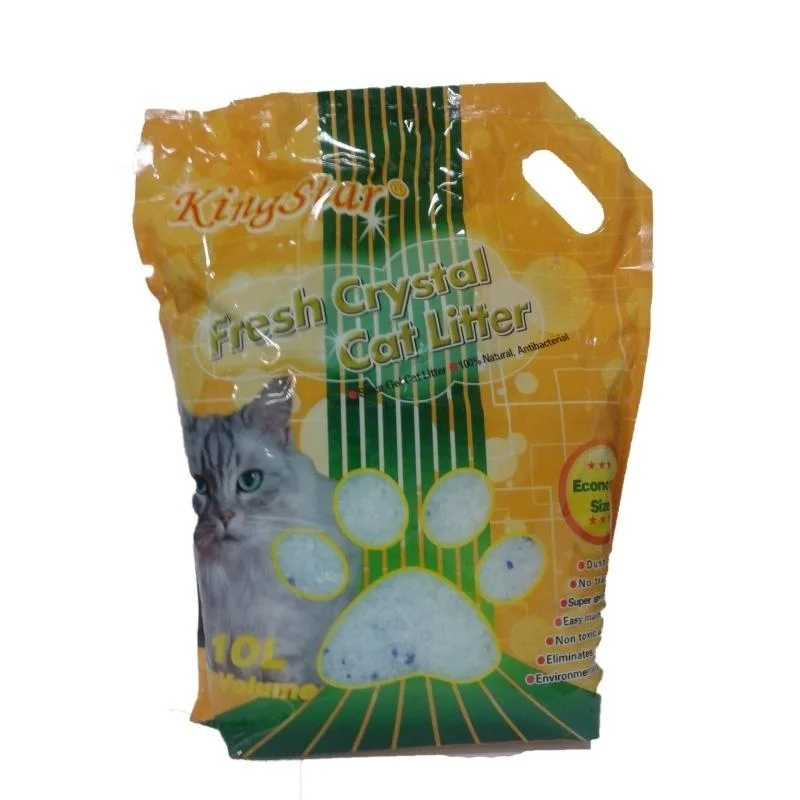 KingStar Fresh Crystal Cat Litter With Lotus Flower - 10L