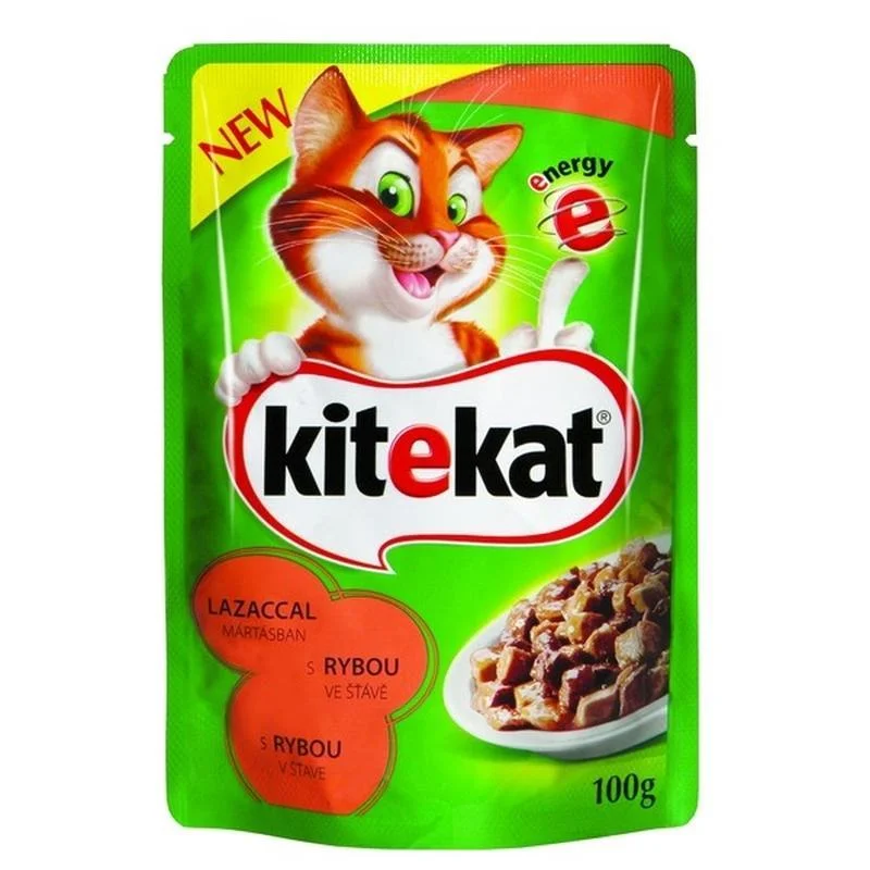 Kitekat Salmon in Jelly - 100g