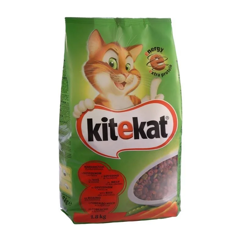 Kitekat Chicken & Vegetables - 1.8g