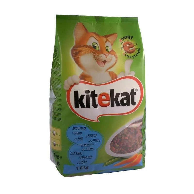 Kitekat Beef & Vegetables - 1,8kg