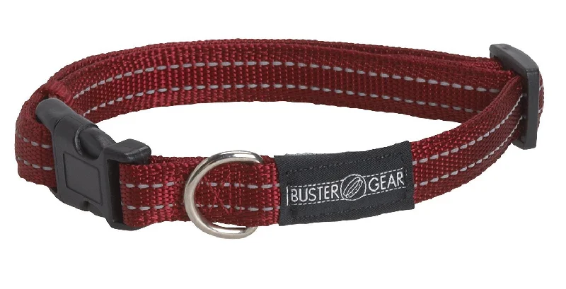 Kruuse Buster Adjustable Reflective Collar, Extra Large, Red