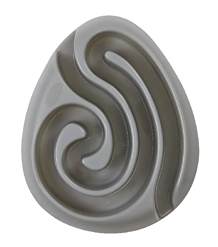 Kruuse Buster Dog Maze Bowl - Mini - Grey