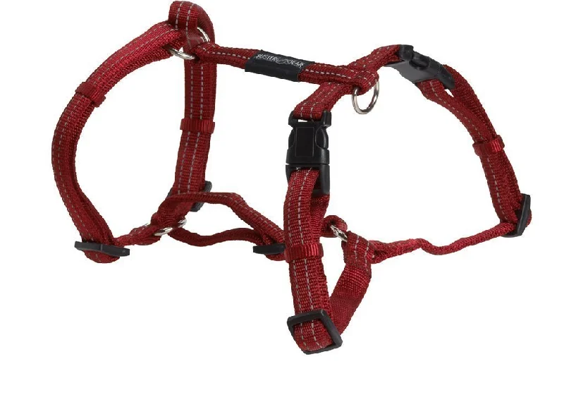 Kruuse Buster H-Harness For Dogs - Red - 15x300-500 mm