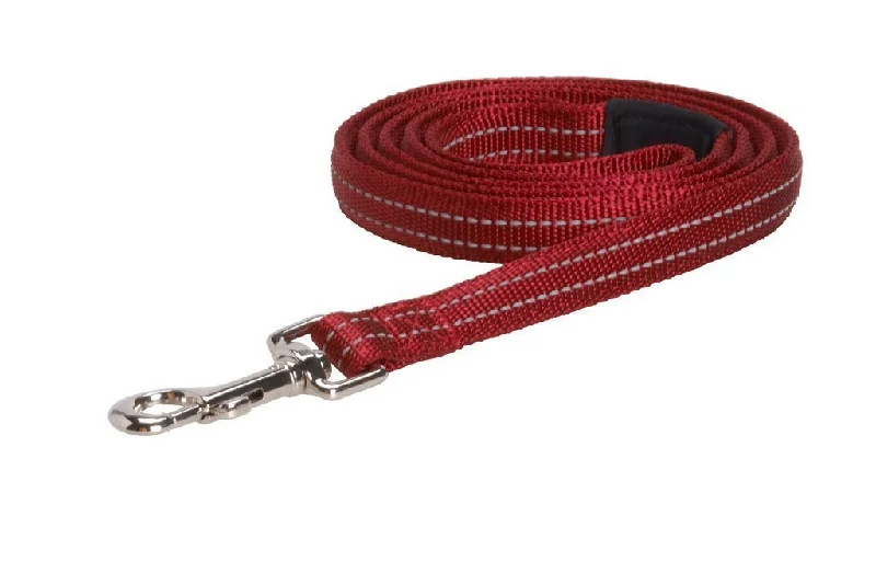 Kruuse Buster Reflective Lead - Extra Large - Red