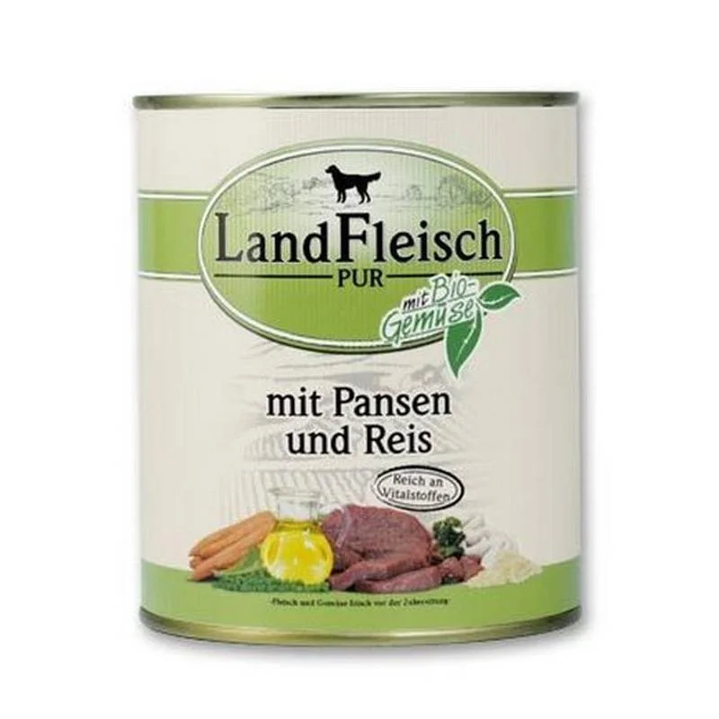 Landfleisch Pure Rumen & Rice With Vegetables - 800g