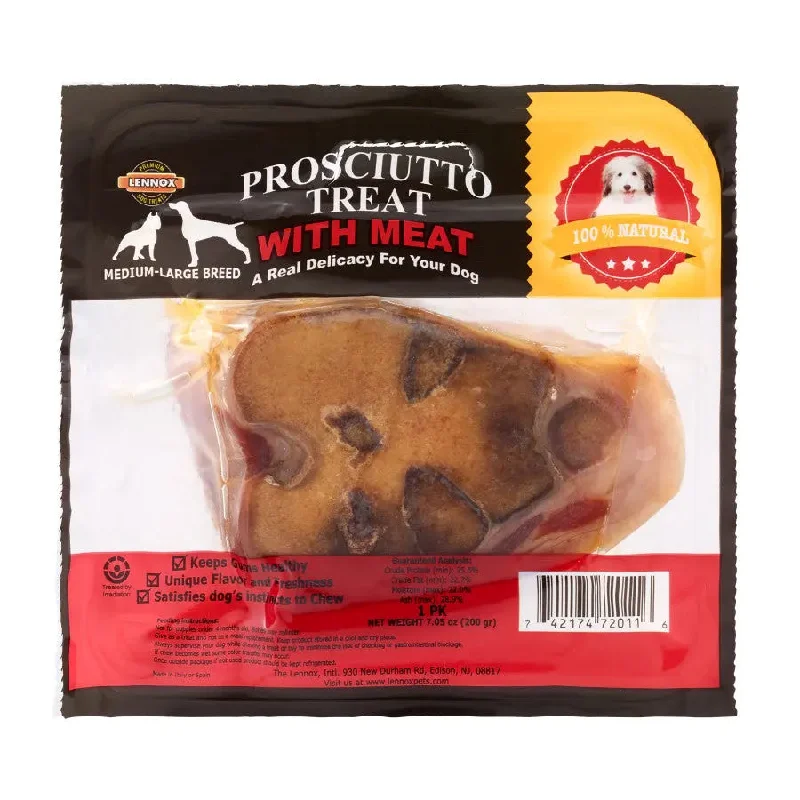 Lennox Prosciutto Dog Treat with Meat 5 in