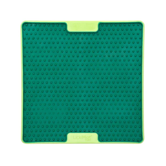 LickiMat Tuff Pro Slow Feeder Dog Mat Green