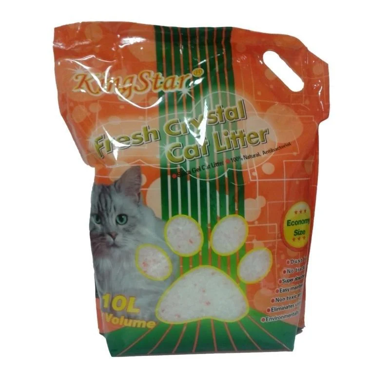 Kingstar Silica Gel Cat Litter Blood Orange - 10l