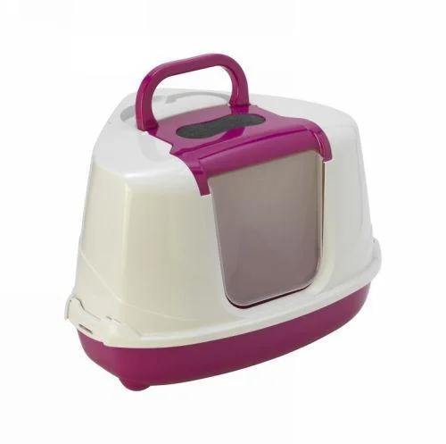 Moderna Flip Corner Cat Litter Box 'Cyklamen'