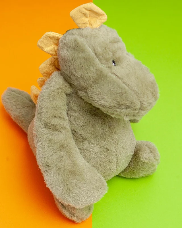 The Green Dinosaur Plush Dog Toy