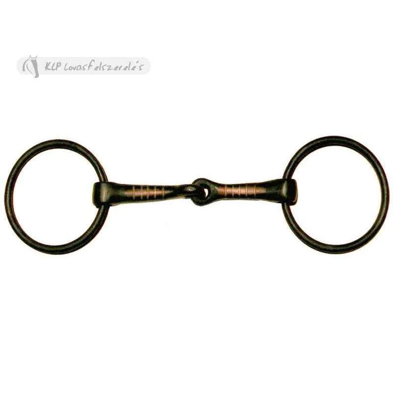 Natowa Black Snaffle Bit