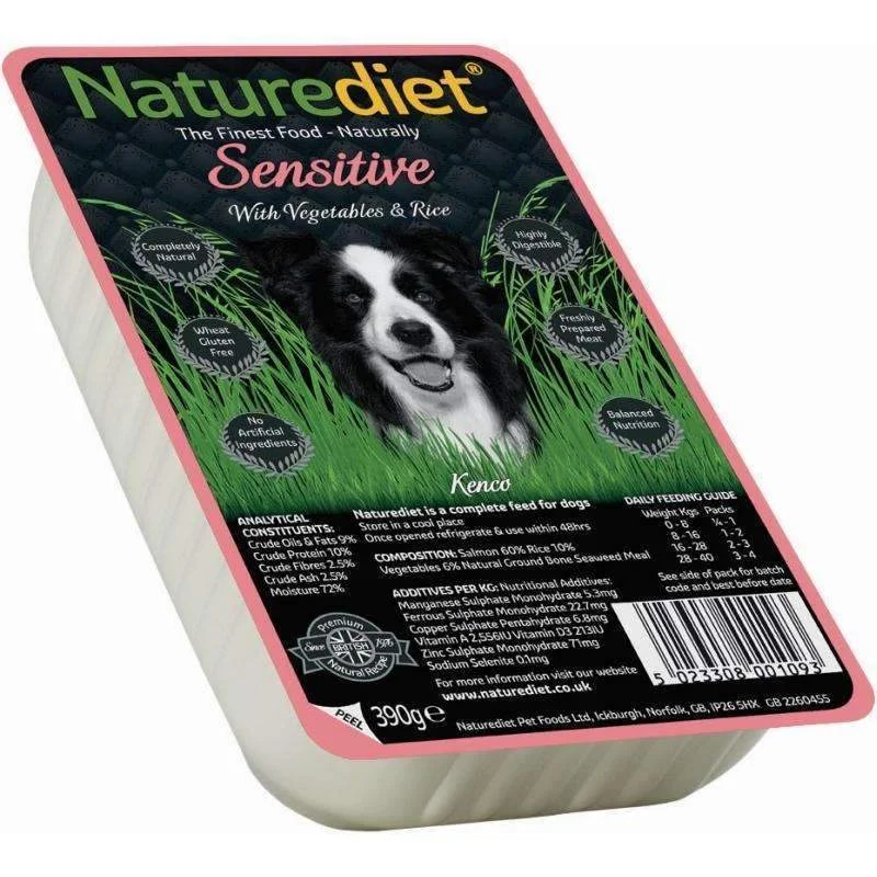 Naturediet Hypoallergenic Sensitive Salmon - 390g