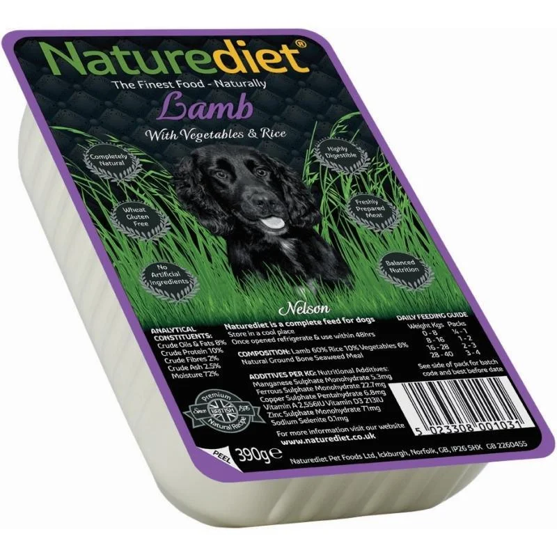 Naturediet Lamb - 390g